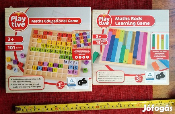 Fa számtanuló játék puzzle Új bontatlan Sok Mást