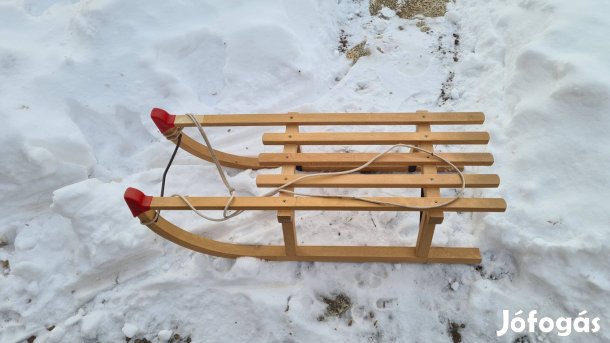 Fa szánkó 80cm-es új
