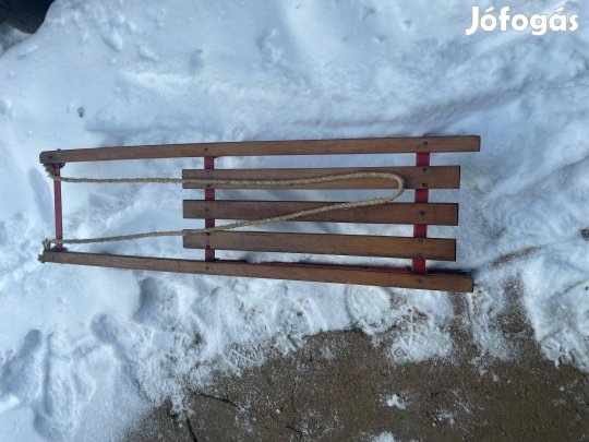 Fa szánkó eladó