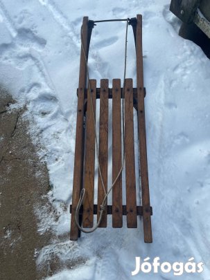 Fa szánkó eladó