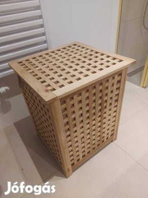 Fa szennyestartó eladó