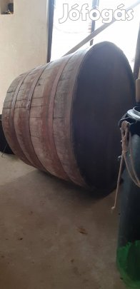 Fa szüretelő kád, vagy dézsafürdő