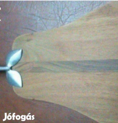 Fa tálca kínáló rózsafa újszerű