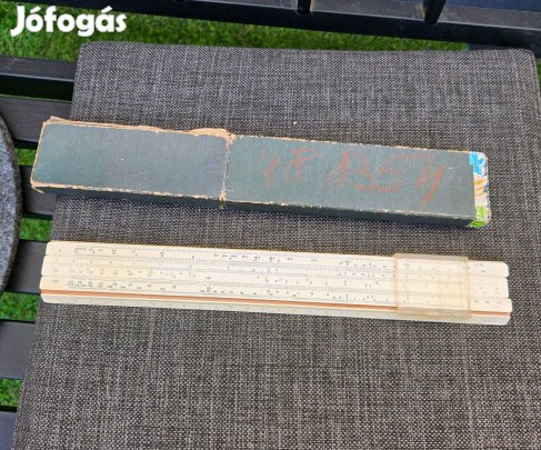 Faber-Castell 2/52 Darmstadt logarléc Eredeti tokjában-Debrecen