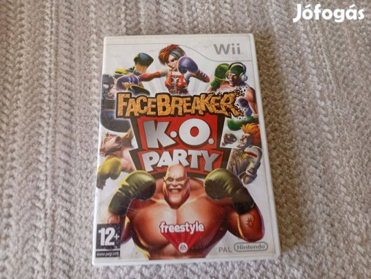 Facebreaker K.O. Party eredeti Nintendo Wii játék