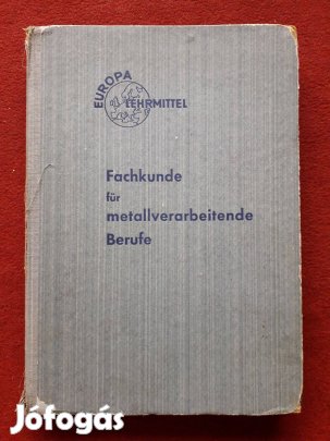 Fachkunde für metallverarbeitende Berufe, könyv