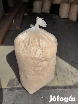 Faforgács zsákban