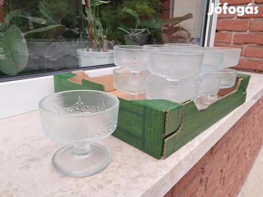 Fagylaltospoharak üvegből
