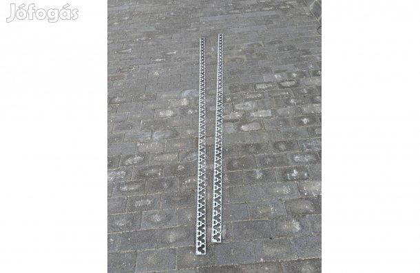 Faikorong szerelősín 2 db 2 m -es egyben