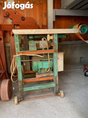 Faipari gépek: szalag és korongcsiszoló + gerendavágó