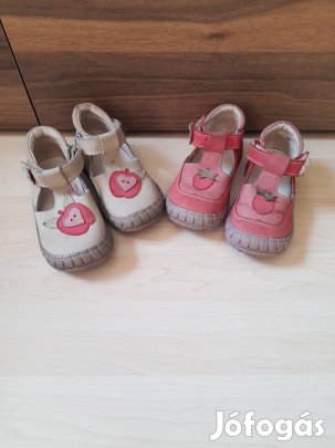 Falcon oldalán nyitott tepőzáras szandálcipő szandál 22-es bézs eper g