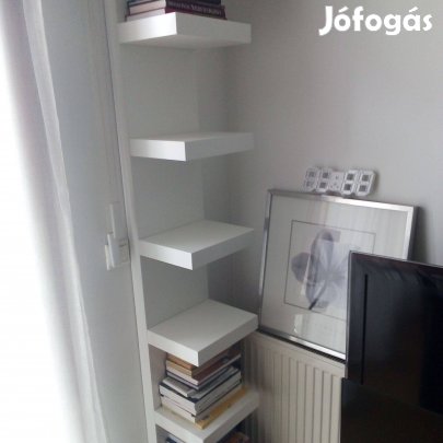 Fali Polc - 6 polcos - vízszintesen is falra helyezhető