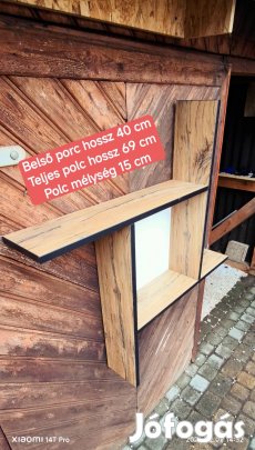 Fali Polcok Vadonatúj. Egyedi Készítésű 