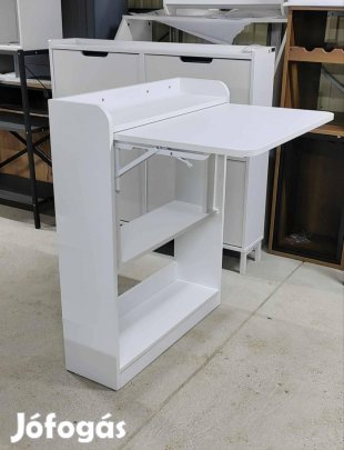 Fali asztal feher
