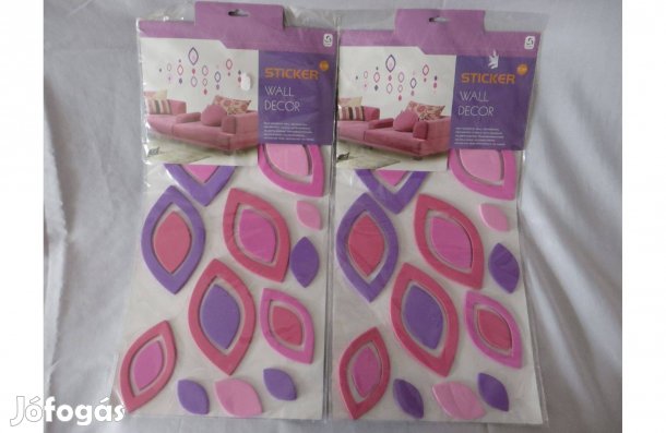 Fali dekor szett, bontatlan, 2 csomag