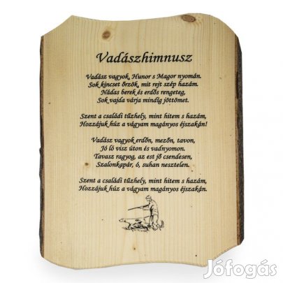 Fali dísz "Vadászhimnusz"