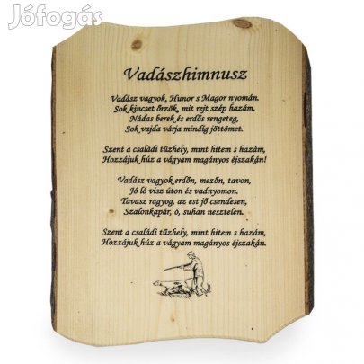 Fali dísz "Vadászhimnusz"