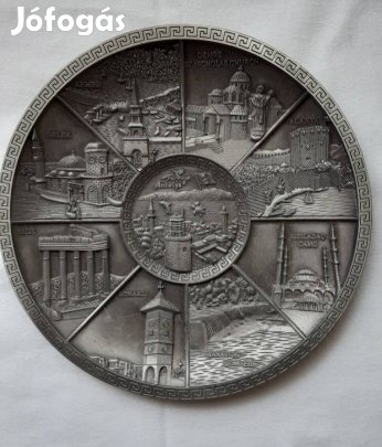 Fali dísztányér Törökországból 