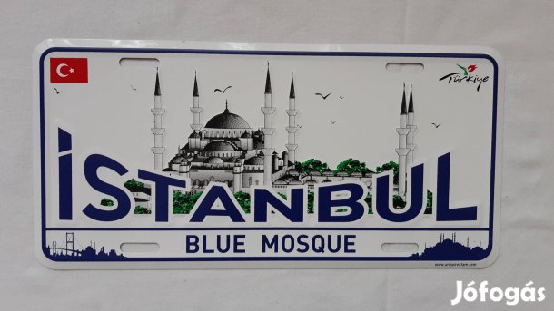 Fali fémtábla, Istanbul