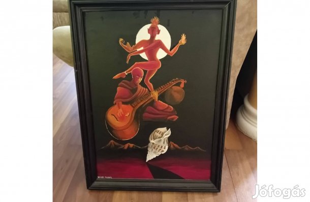 Fali festmény - dekoráció