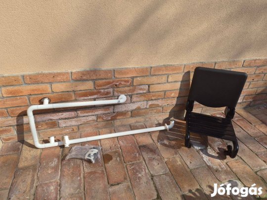 Fali kapaszkodó falra szerelhető fürdetőszékkel