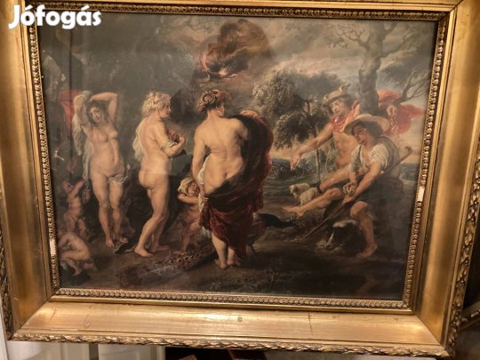 Fali kép Rubens nyomat díszes keretben