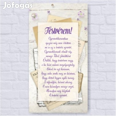 Fali kép idézettel