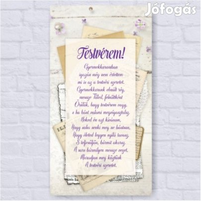 Fali kép idézettel