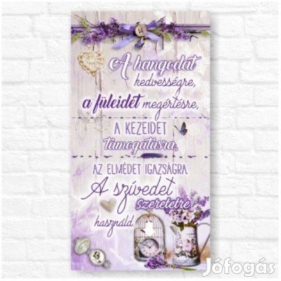 Fali kép idézettel