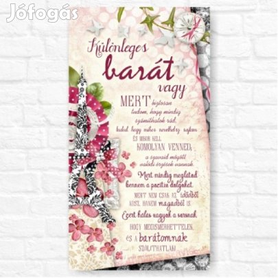 Fali kép idézettel