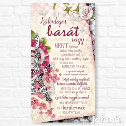 Fali kép idézettel