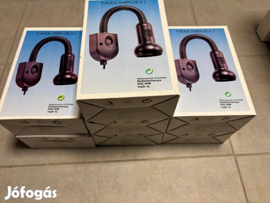 Fali lámpa 7 db egyben eladó