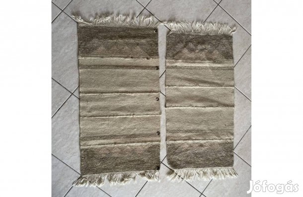 Fali szőttes szőnyegek, kézimunkák, 1 nagy és 2 kicsi
