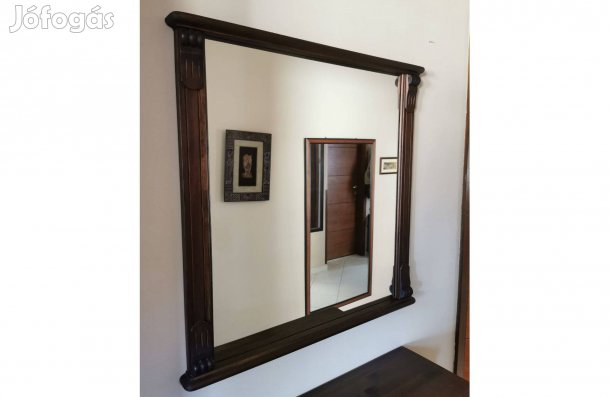 Fali tükör fa kerettel hibátlan állapotban