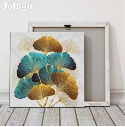 Fali vászonkép kerettel - Páfrányfenyő északi stílusban 30x30x1 cm