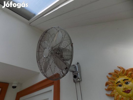 Fali ventilátor fém nagy teljesítményű 3 sebességes eladó
