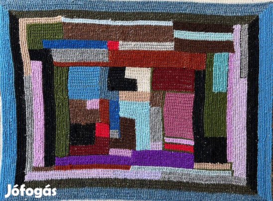 Falikárpit Gobelin Keretben 1980-as évek, 27 x 23cm