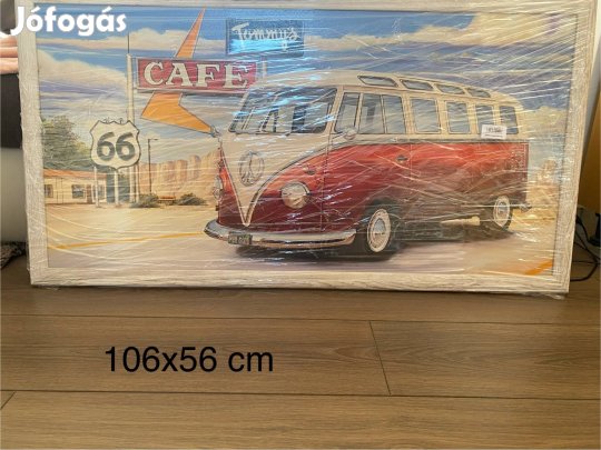 Falikép 66-os út 106x56 cm