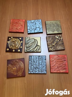 Falikép szett - dombormintás