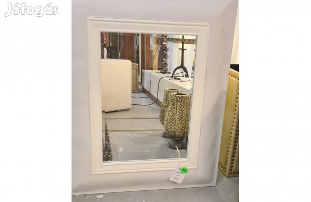 Falitükör fehér színben