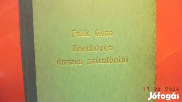 Falk Géza: Beethoven összes szimfóniái