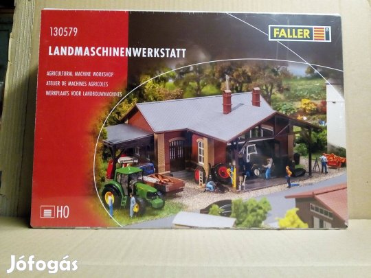Faller 130579 Mezőgazdasági gépműhely épület építőkészlet H0