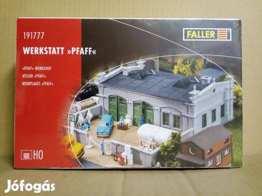 Faller 191777 Műhelyépület modell építőkészlet H0