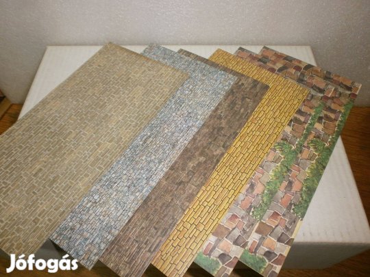 Faller - dekorácios lapok 250 x 125mm - 6 db