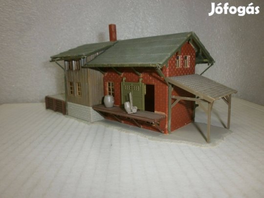 Faller -réggebi teher állomás raktár - H0 - ( F-87)