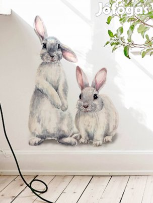 Falmatrica gyerekszobába, Vanshe Homedecor - Nyuszik