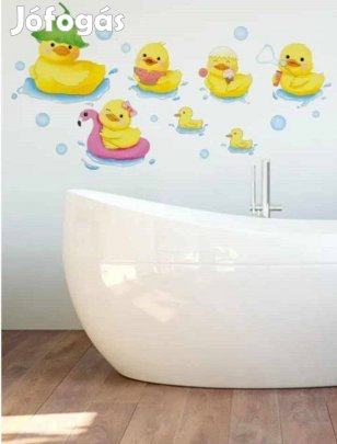 Falmatrica gyerekszobába, fürdőszobába - Kiskacsák