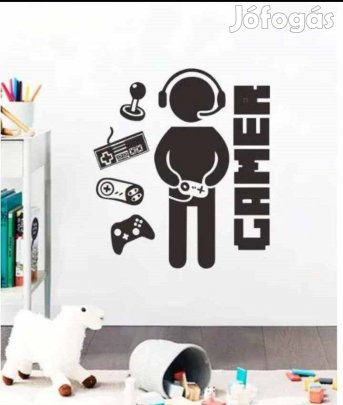 Falmatrica gyerekszobába, gamer - Gamer 6