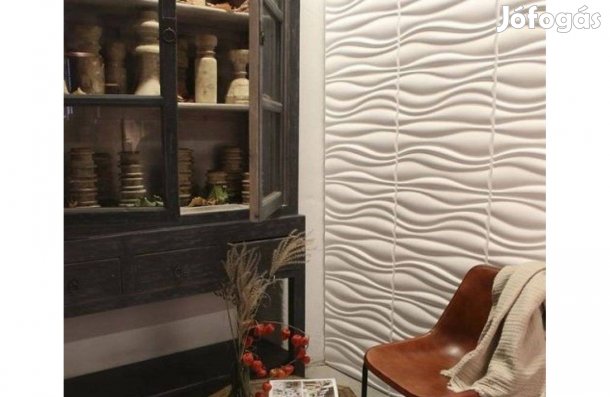 Falpanel Flow, sztirol anyagból, országosan címére szállítva. 2 m2/ cs