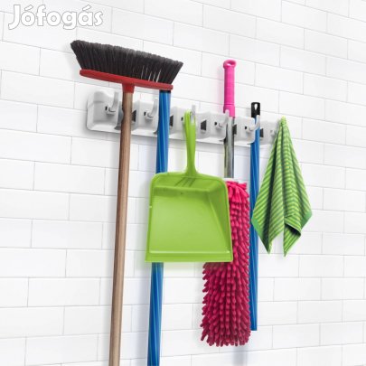 Falra szerelhető Eszköz szerszám tartó takarítóeszköz tartó 5 részes
